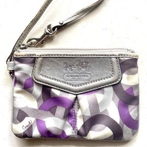 Small Coach Madison Op Art Wristlet #2